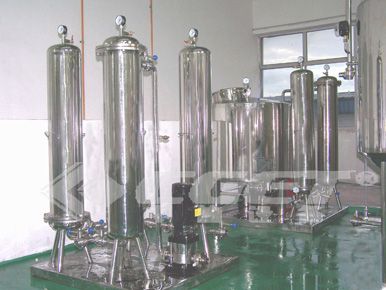 Membrane filtration machine